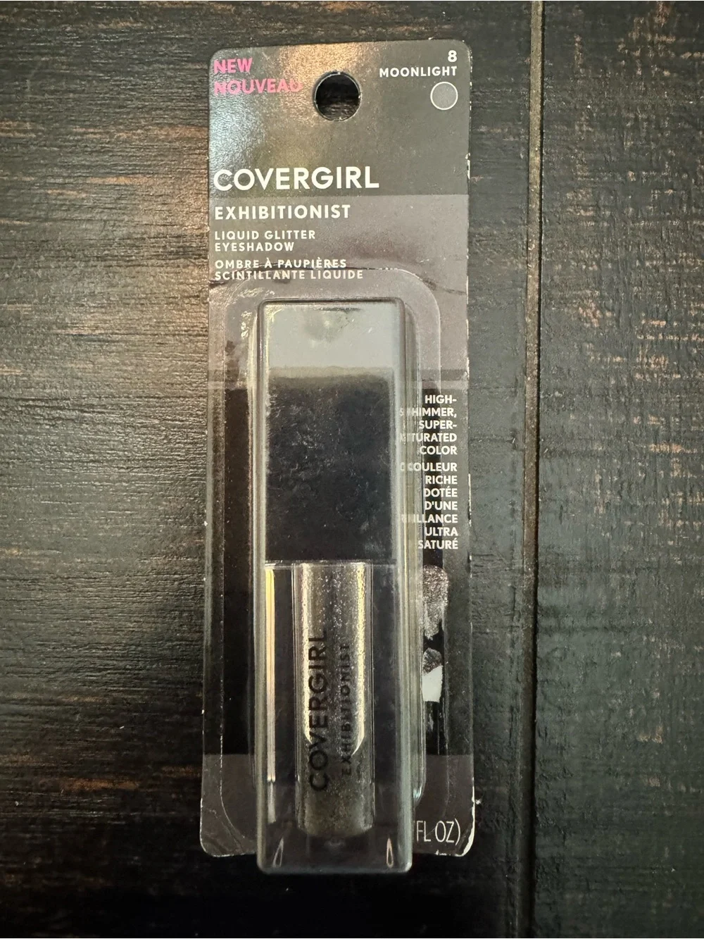 COVERGIRL Exhibitionist Liquid Glitter Eyeshadow 0.13 fl oz. Tube 8 Moonlight